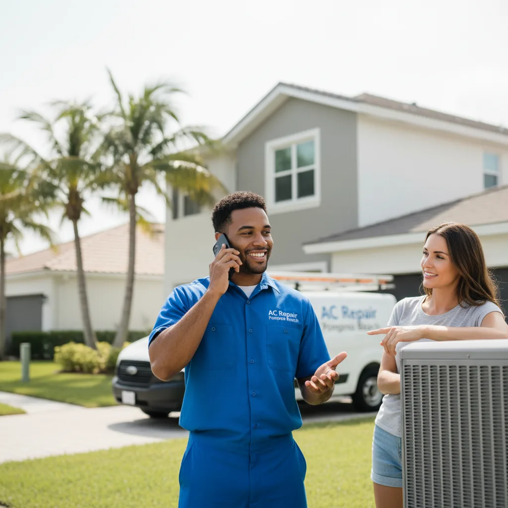 AC Repair Pompano Beach customer support in Peach Springs